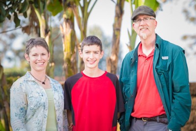 Sandi, Riley and Dale Troup